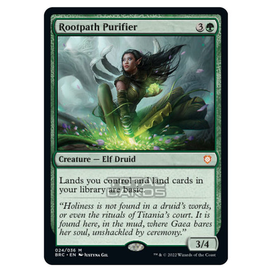 Magic The Gathering - The Brothers War - Commander - Rootpath Purifier