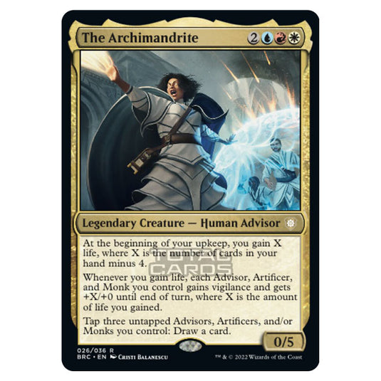 Magic The Gathering - The Brothers War - Commander - The Archimandrite