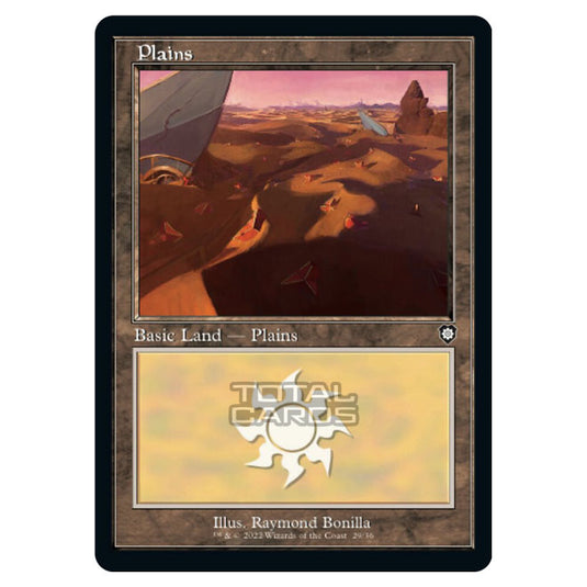 Magic The Gathering - The Brothers War - Commander - Plains