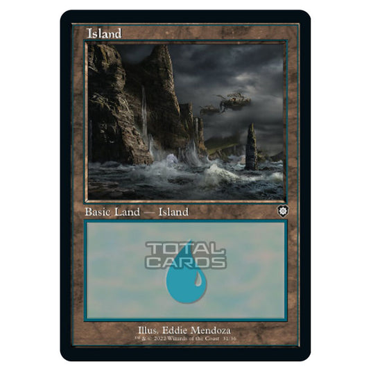 Magic The Gathering - The Brothers War - Commander - Island