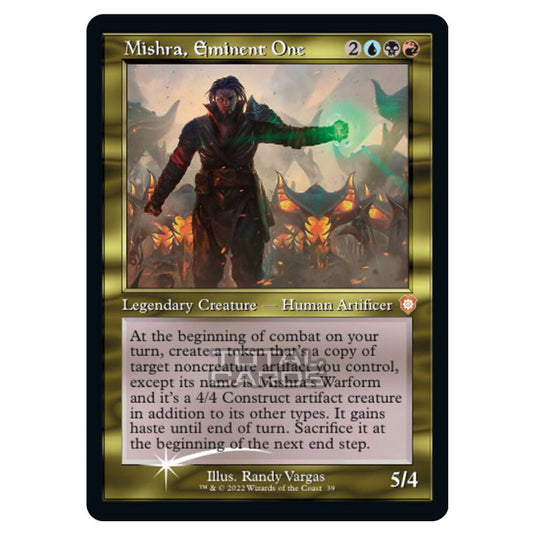 Magic The Gathering - The Brothers War - Commander - Mishra, Eminent One