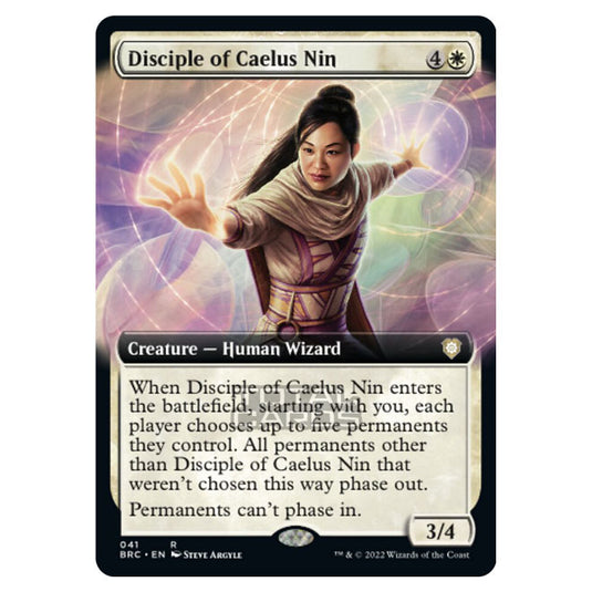 Magic The Gathering - The Brothers War - Commander - Disciple of Caelus Nin