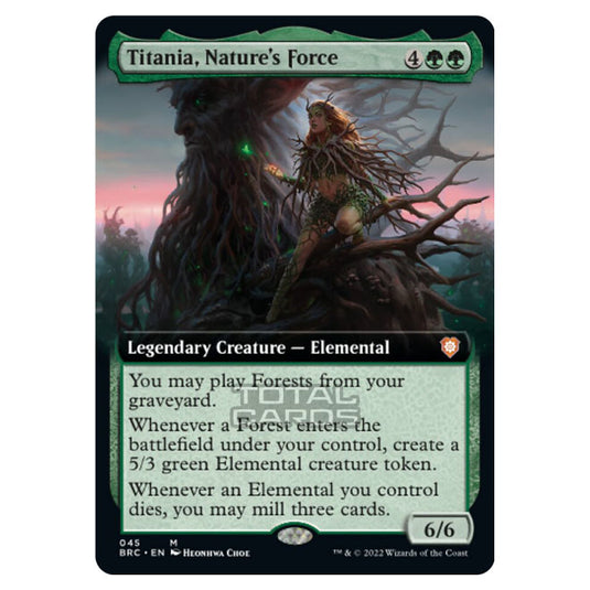 Magic The Gathering - The Brothers War - Commander - Titania, Nature's Force