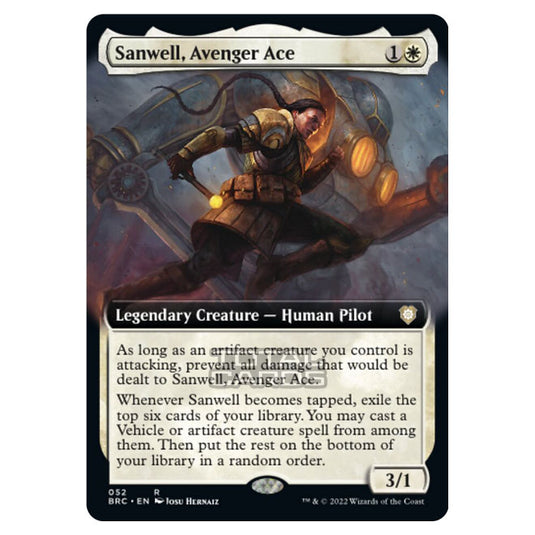 Magic The Gathering - The Brothers War - Commander - Sanwell, Avenger Ace