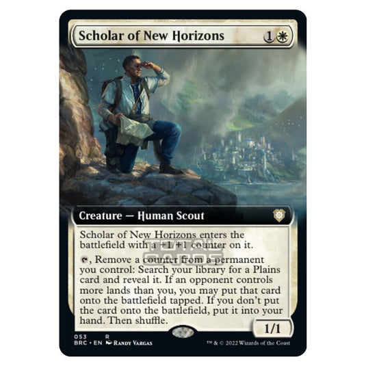 Magic The Gathering - The Brothers War - Commander - Scholar of New Horizons