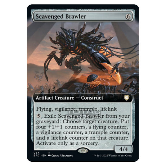 Magic The Gathering - The Brothers War - Commander - Scavenged Brawler