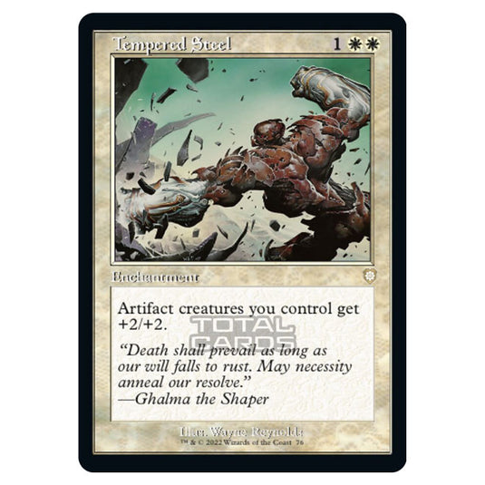 Magic The Gathering - The Brothers War - Commander - Tempered Steel