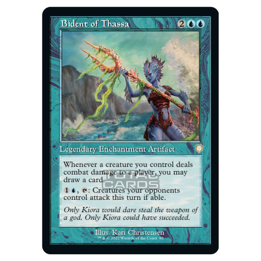 Magic The Gathering - The Brothers War - Commander - Bident of Thassa