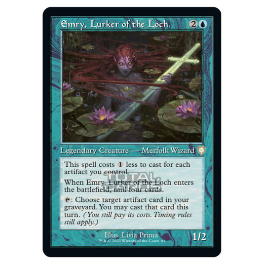 Magic The Gathering - The Brothers War - Commander - Emry, Lurker of the Loch