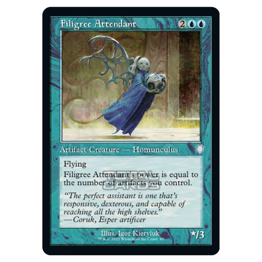 Magic The Gathering - The Brothers War - Commander - Filigree Attendant