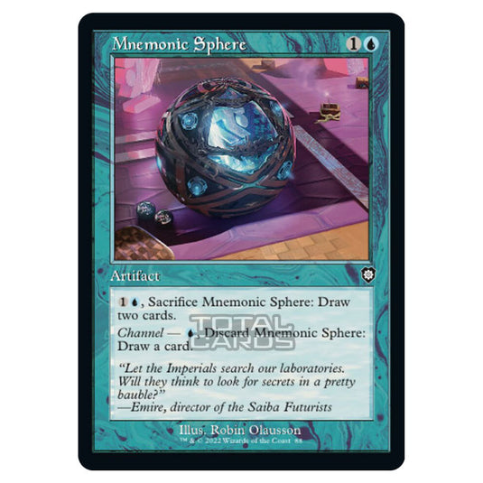 Magic The Gathering - The Brothers War - Commander - Mnemonic Sphere