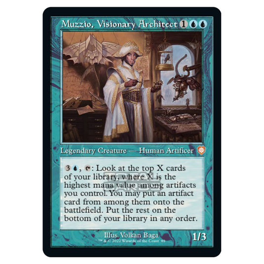 Magic The Gathering - The Brothers War - Commander - Muzzio, Visionary Architect