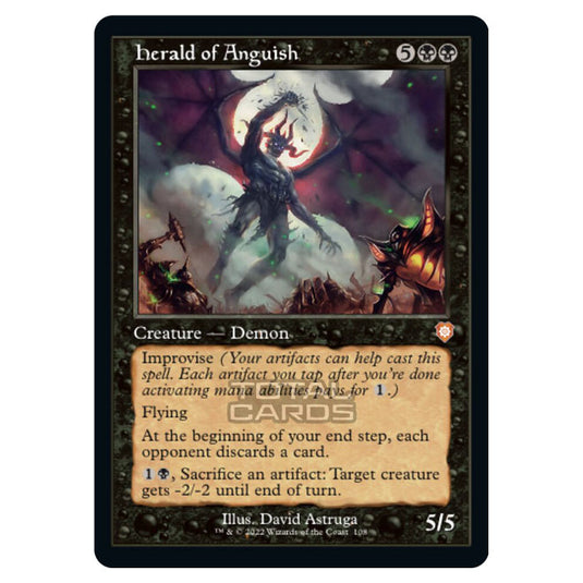 Magic The Gathering - The Brothers War - Commander - Herald of Anguish