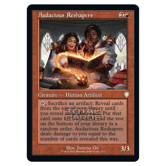 Magic The Gathering - The Brothers War - Commander - Audacious Reshapers