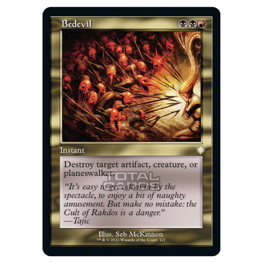 Magic The Gathering - The Brothers War - Commander - Bedevil