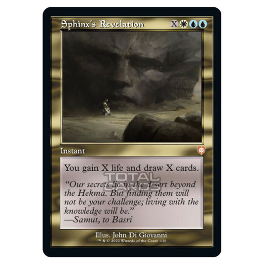 Magic The Gathering - The Brothers War - Commander - Sphinx's Revelation