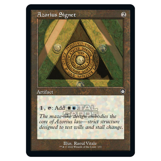 Magic The Gathering - The Brothers War - Commander - Azorius Signet