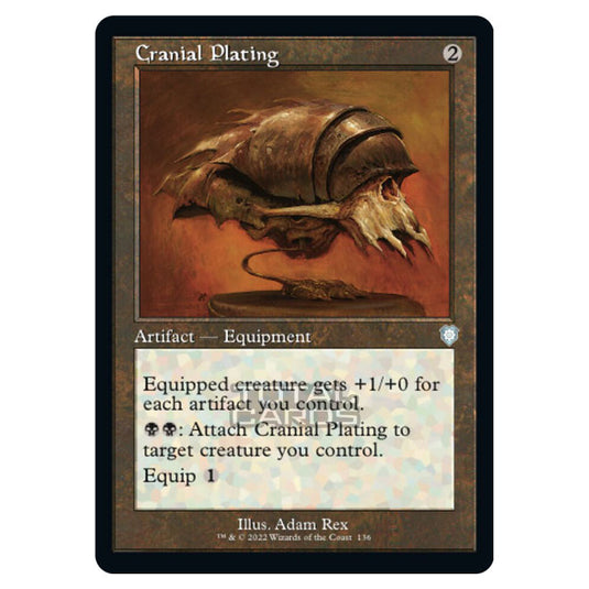 Magic The Gathering - The Brothers War - Commander - Cranial Plating