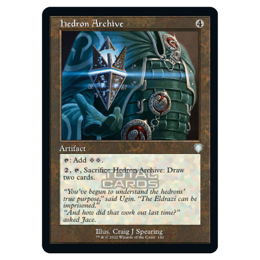 Magic The Gathering - The Brothers War - Commander - Hedron Archive