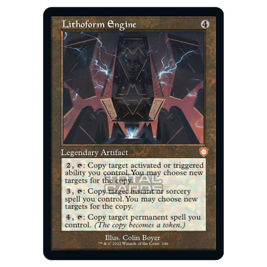 Magic The Gathering - The Brothers War - Commander - Lithoform Engine