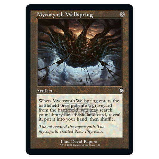 Magic The Gathering - The Brothers War - Commander - Mycosynth Wellspring