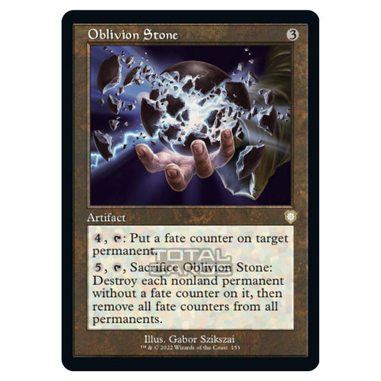 Magic The Gathering - The Brothers War - Commander - Oblivion Stone