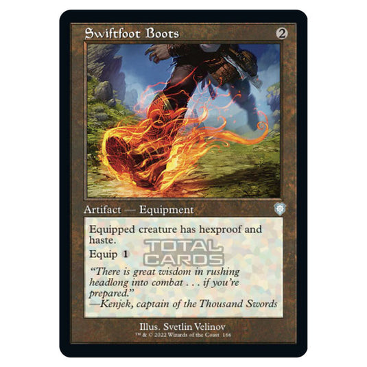 Magic The Gathering - The Brothers War - Commander - Swiftfoot Boots