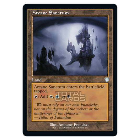 Magic The Gathering - The Brothers War - Commander - Arcane Sanctum