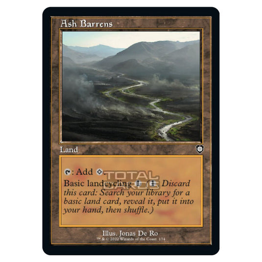 Magic The Gathering - The Brothers War - Commander - Ash Barrens