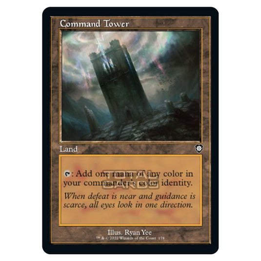 Magic The Gathering - The Brothers War - Commander - Command Tower