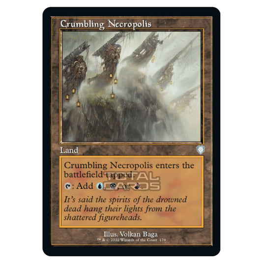 Magic The Gathering - The Brothers War - Commander - Crumbling Necropolis