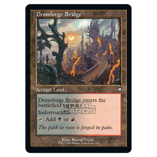 Magic The Gathering - The Brothers War - Commander - Drossforge Bridge
