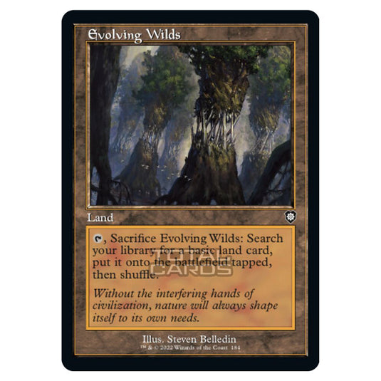 Magic The Gathering - The Brothers War - Commander - Evolving Wilds