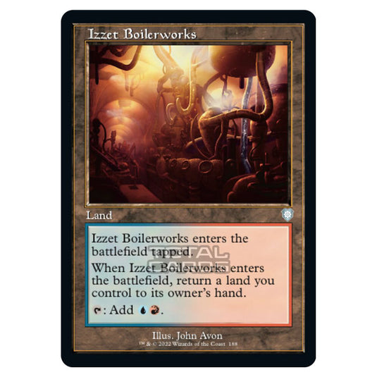 Magic The Gathering - The Brothers War - Commander - Izzet Boilerworks