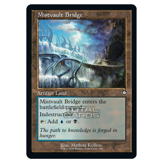 Magic The Gathering - The Brothers War - Commander - Mistvault Bridge