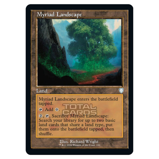 Magic The Gathering - The Brothers War - Commander - Myriad Landscape