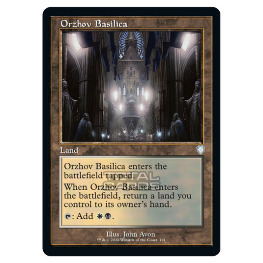 Magic The Gathering - The Brothers War - Commander - Orzhov Basilica