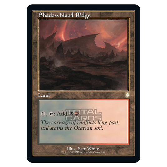 Magic The Gathering - The Brothers War - Commander - Shadowblood Ridge