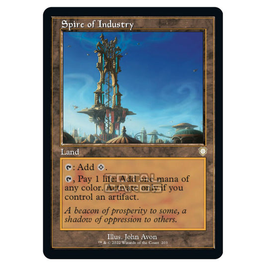 Magic The Gathering - The Brothers War - Commander - Spire of Industry