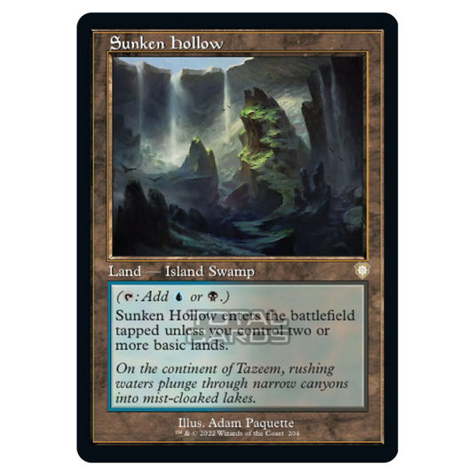 Magic The Gathering - The Brothers War - Commander - Sunken Hollow