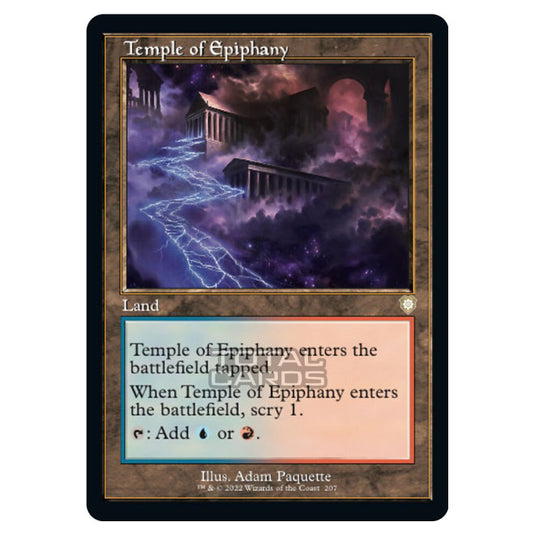 Magic The Gathering - The Brothers War - Commander - Temple of Epiphany