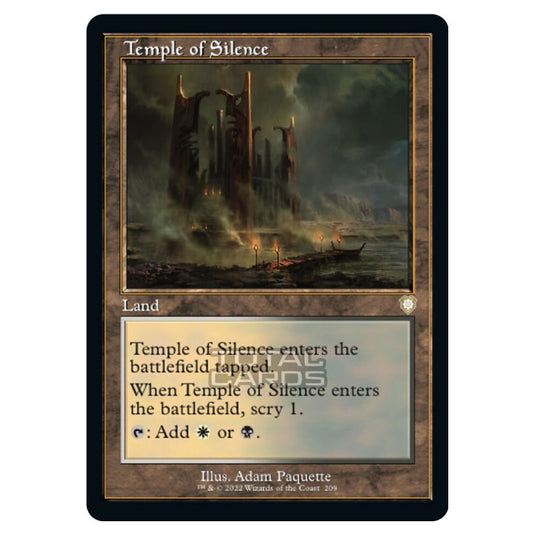 Magic The Gathering - The Brothers War - Commander - Temple of Silence