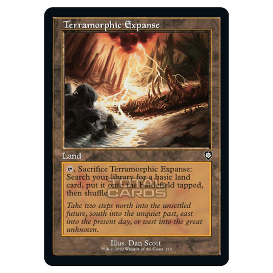 Magic The Gathering - The Brothers War - Commander - Terramorphic Expanse