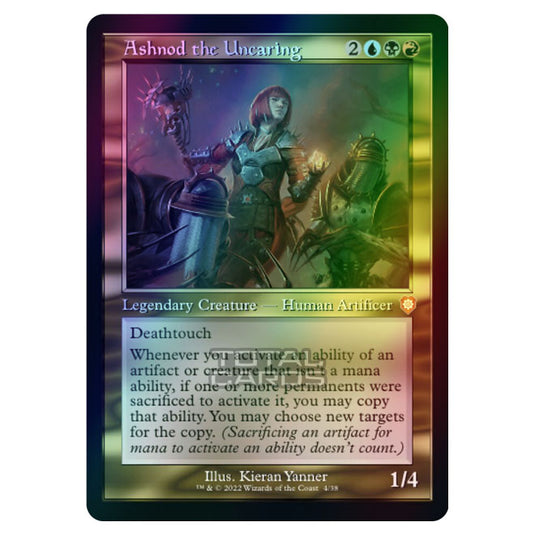 Magic The Gathering - The Brothers War - Commander - Ashnod the Uncaring (Foil)