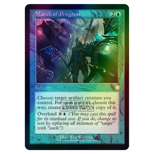 Magic The Gathering - The Brothers War - Commander - March of Progress (Foil)