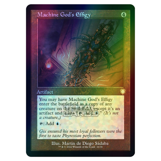 Magic The Gathering - The Brothers War - Commander - Machine God's Effigy (Foil)