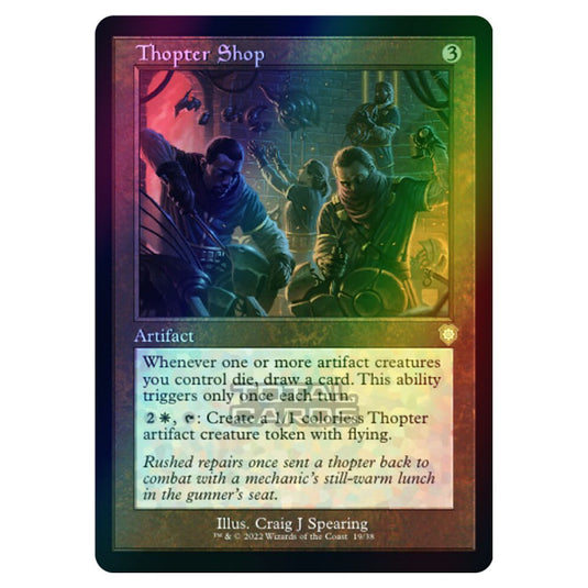 Magic The Gathering - The Brothers War - Commander - Thopter Shop (Foil)