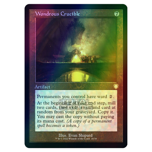 Magic The Gathering - The Brothers War - Commander - Wondrous Crucible (Foil)