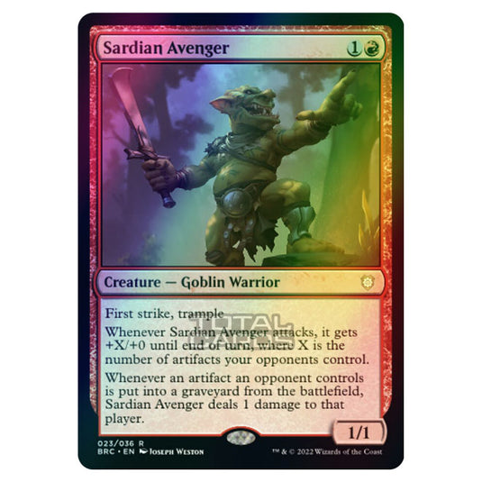 Magic The Gathering - The Brothers War - Commander - Sardian Avenger (Foil)