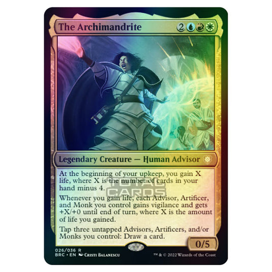 Magic The Gathering - The Brothers War - Commander - The Archimandrite (Foil)